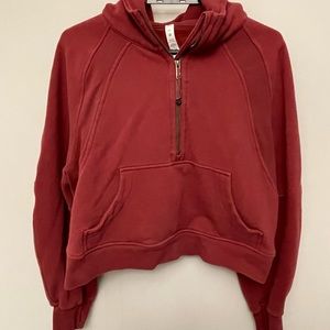 ♥️ M/L oversized scuba half zip